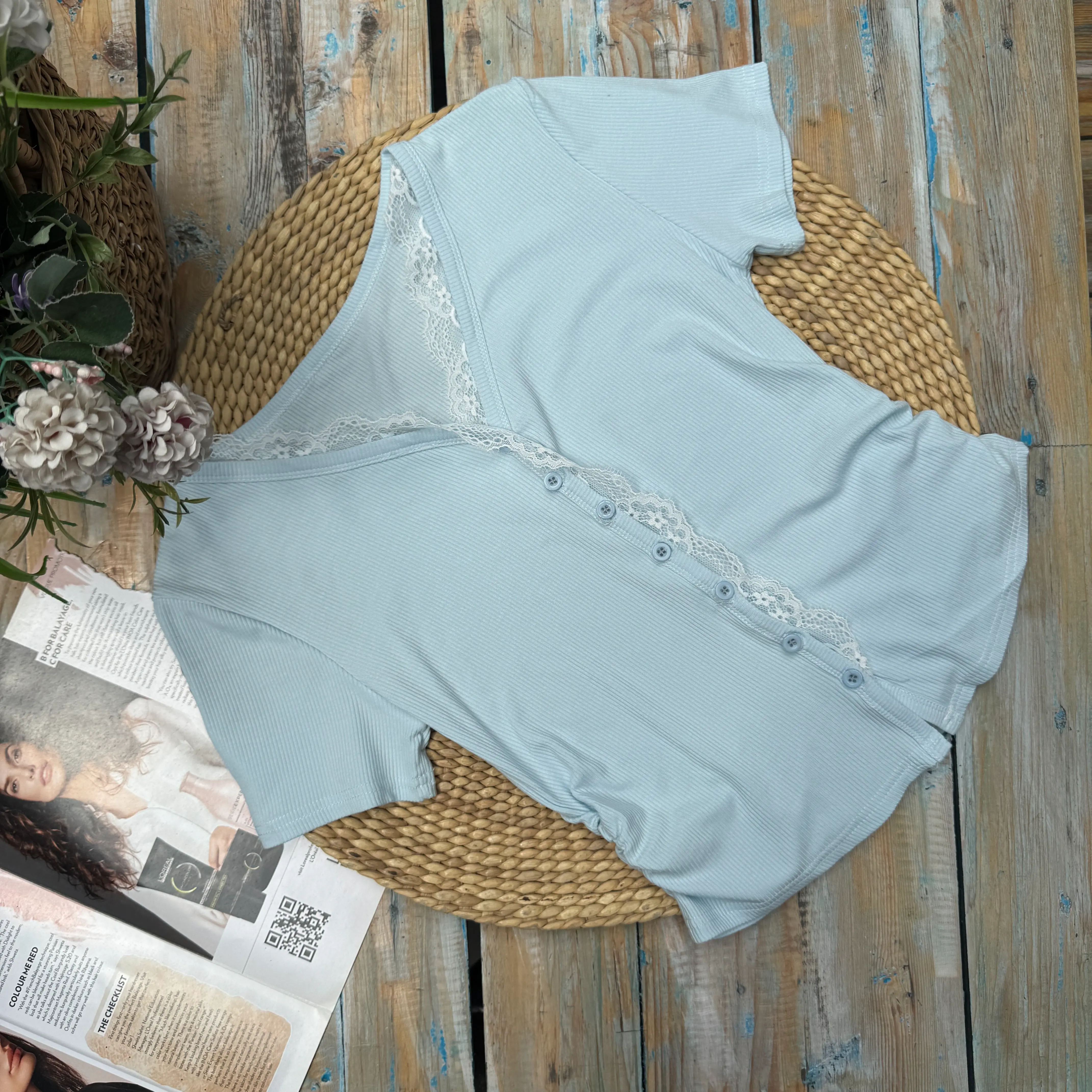 255 LADIES CROP TEES