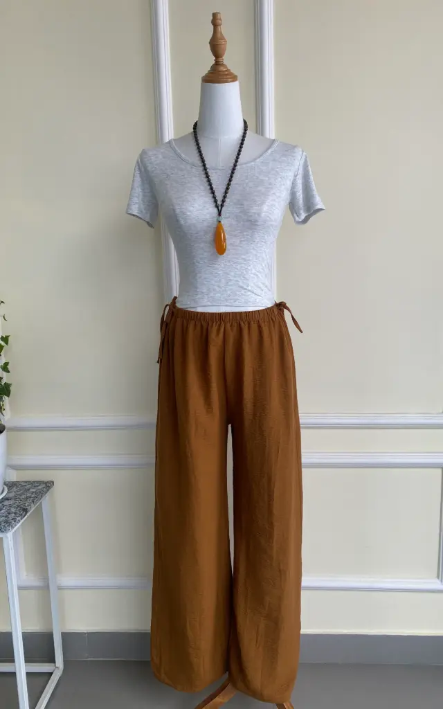 HB SS25-121 Side Seam String Palajjo