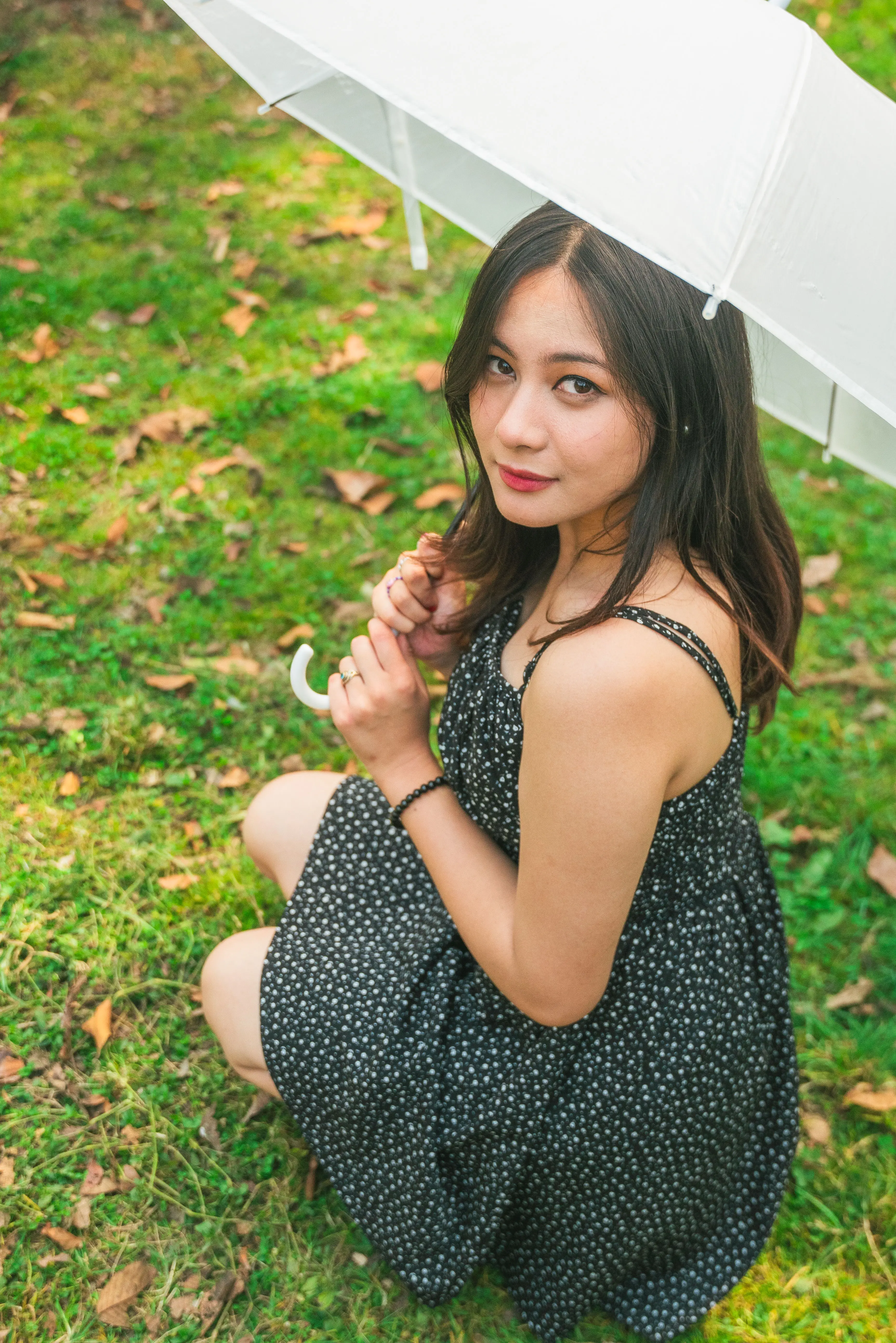 HB25-44 Floral Ruched Dress