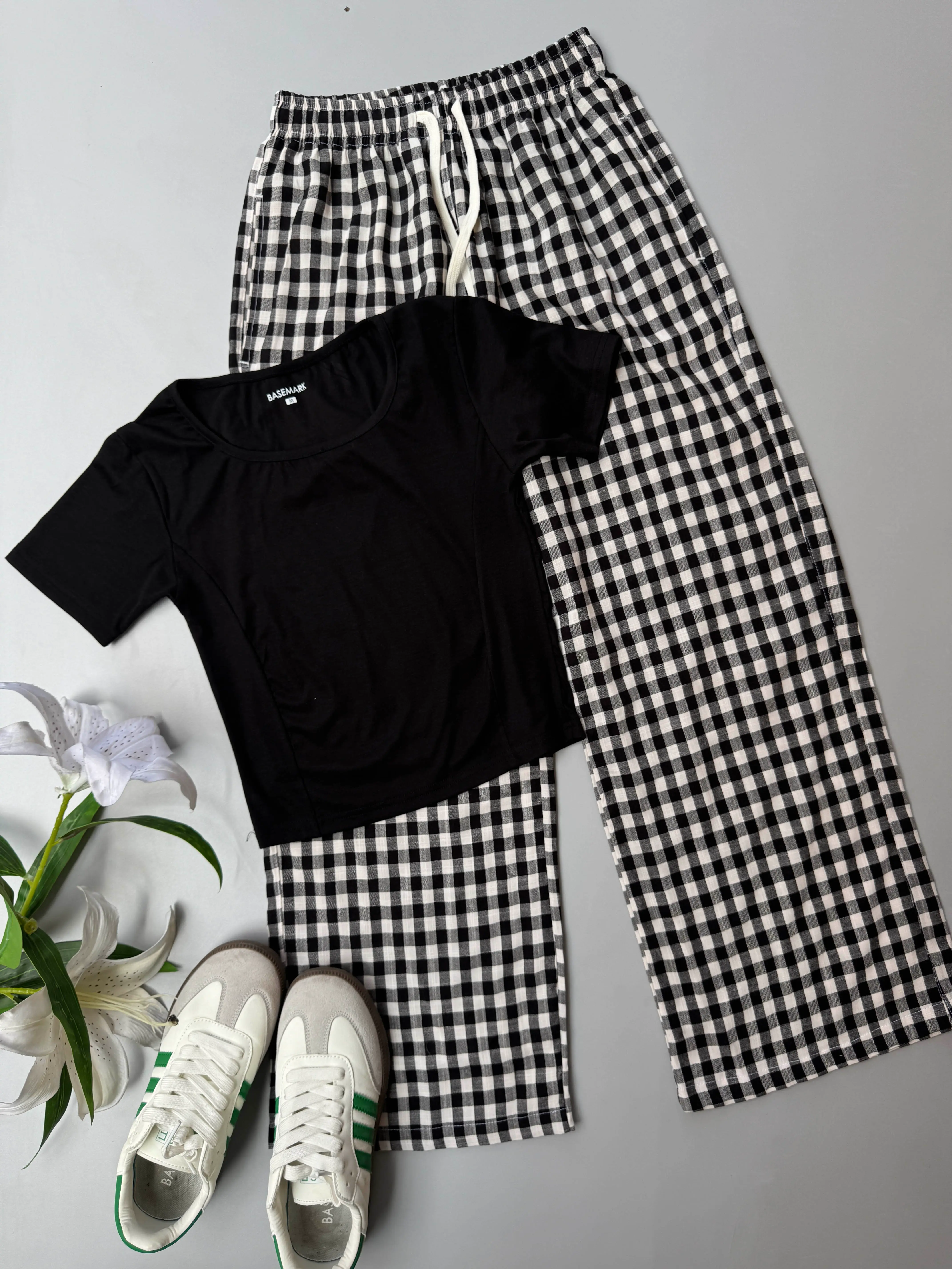 HB SS25-140 GINGHAM PLAJJO