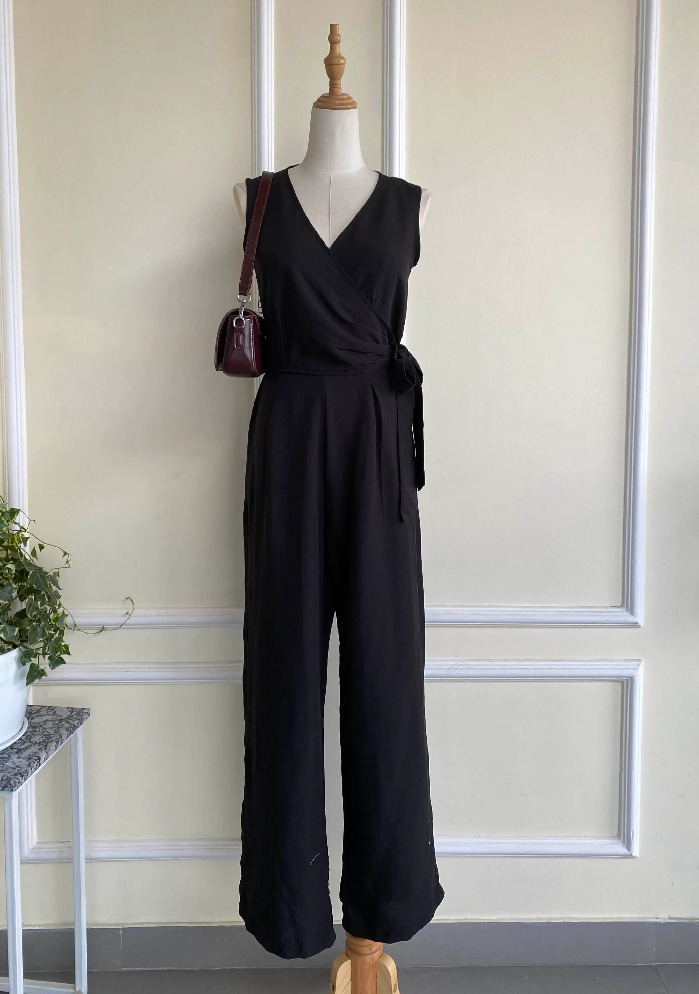 HB SS25-97 SIDE TIE JUMPSUIT