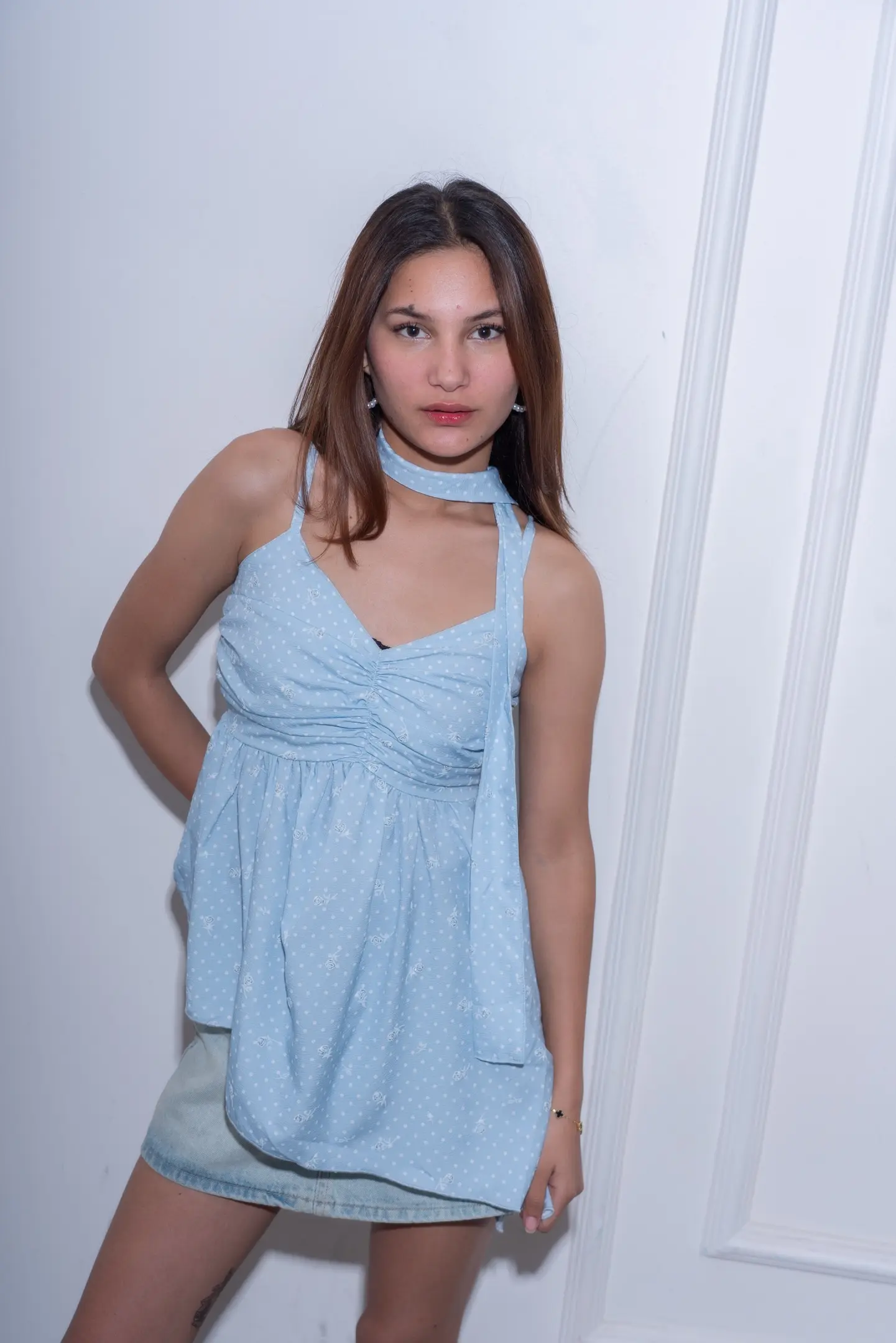 HB SS25-222 ROSE TOP