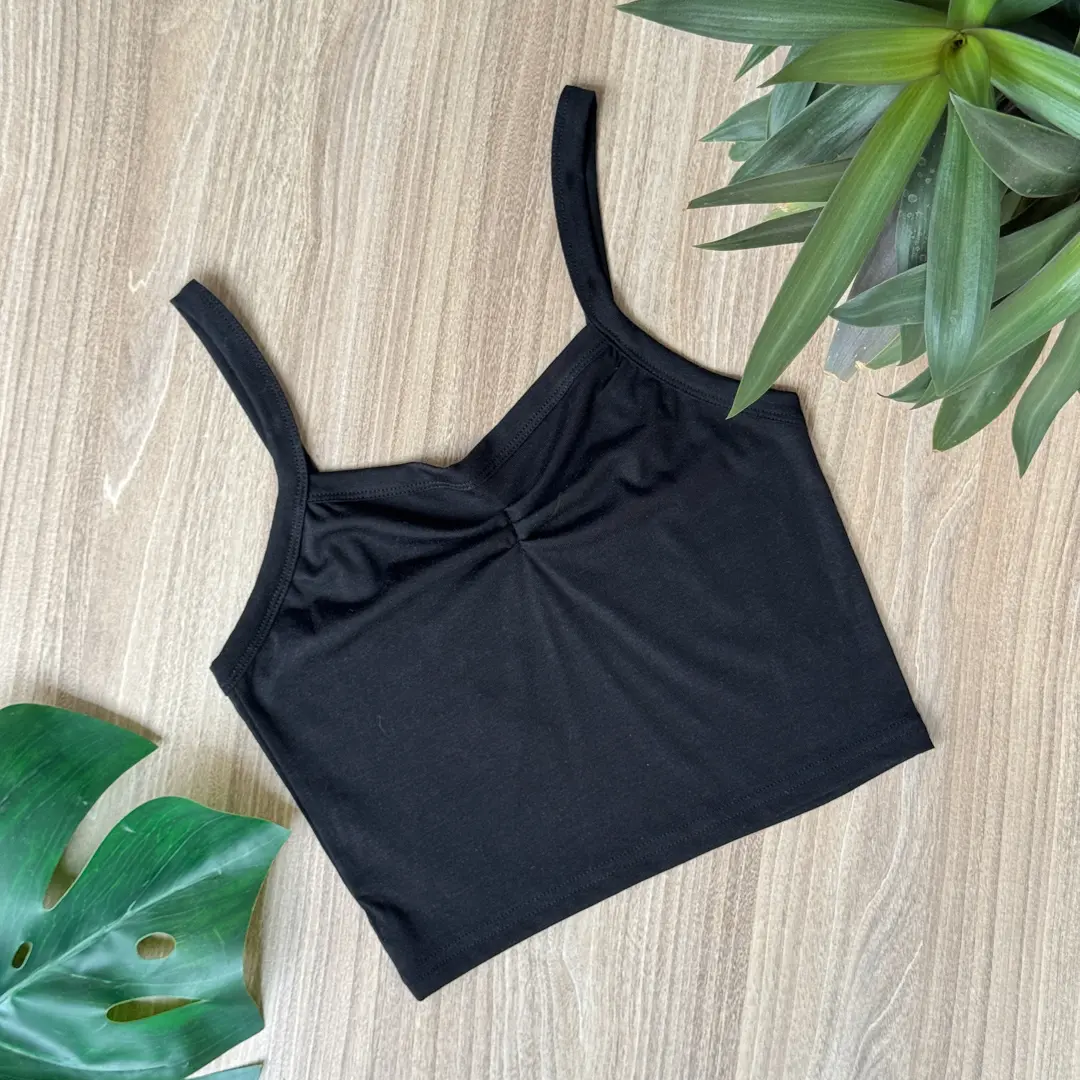 HB SS25-194 PLEAT CAMI