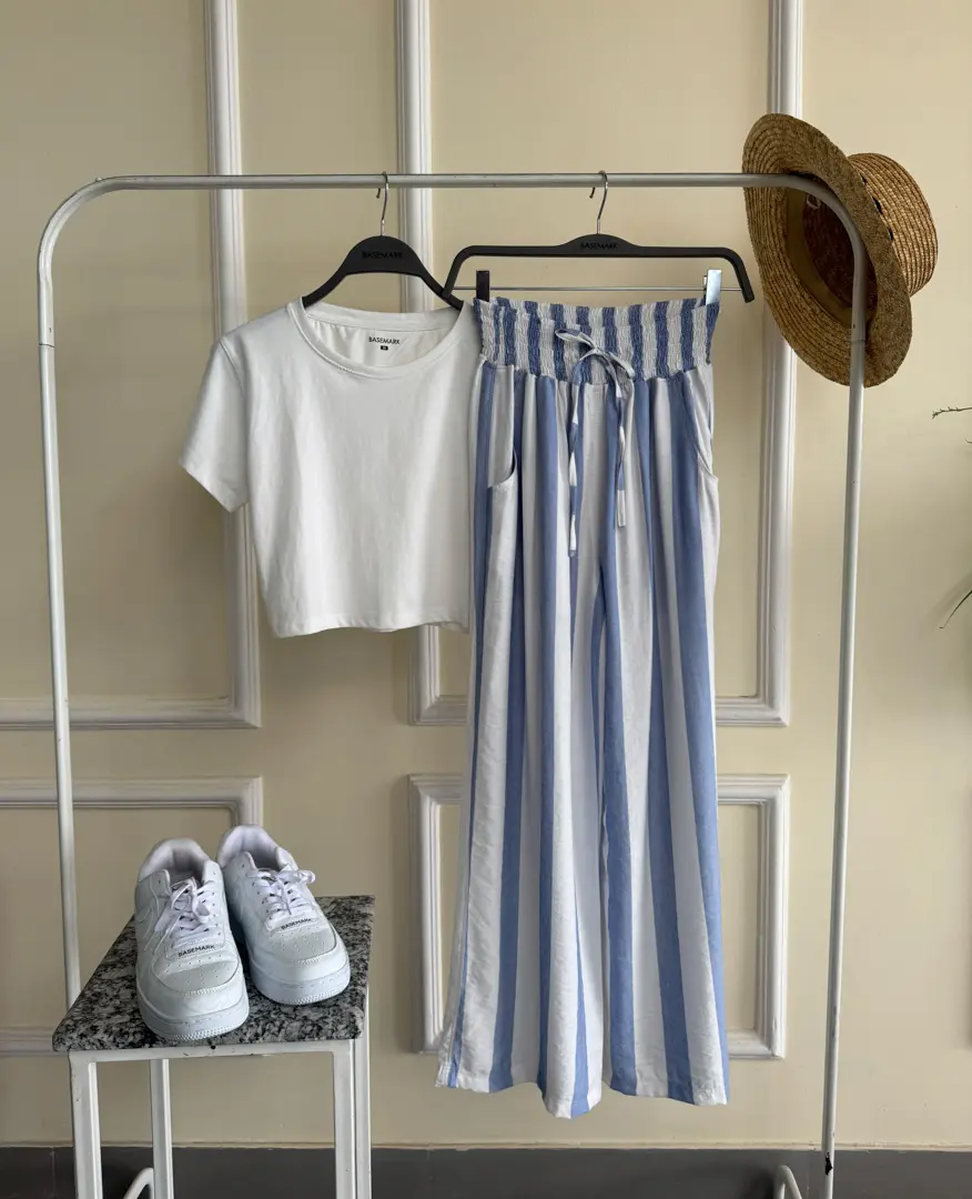 HB SS25-247 SMOKED STRIPE PLAJJO