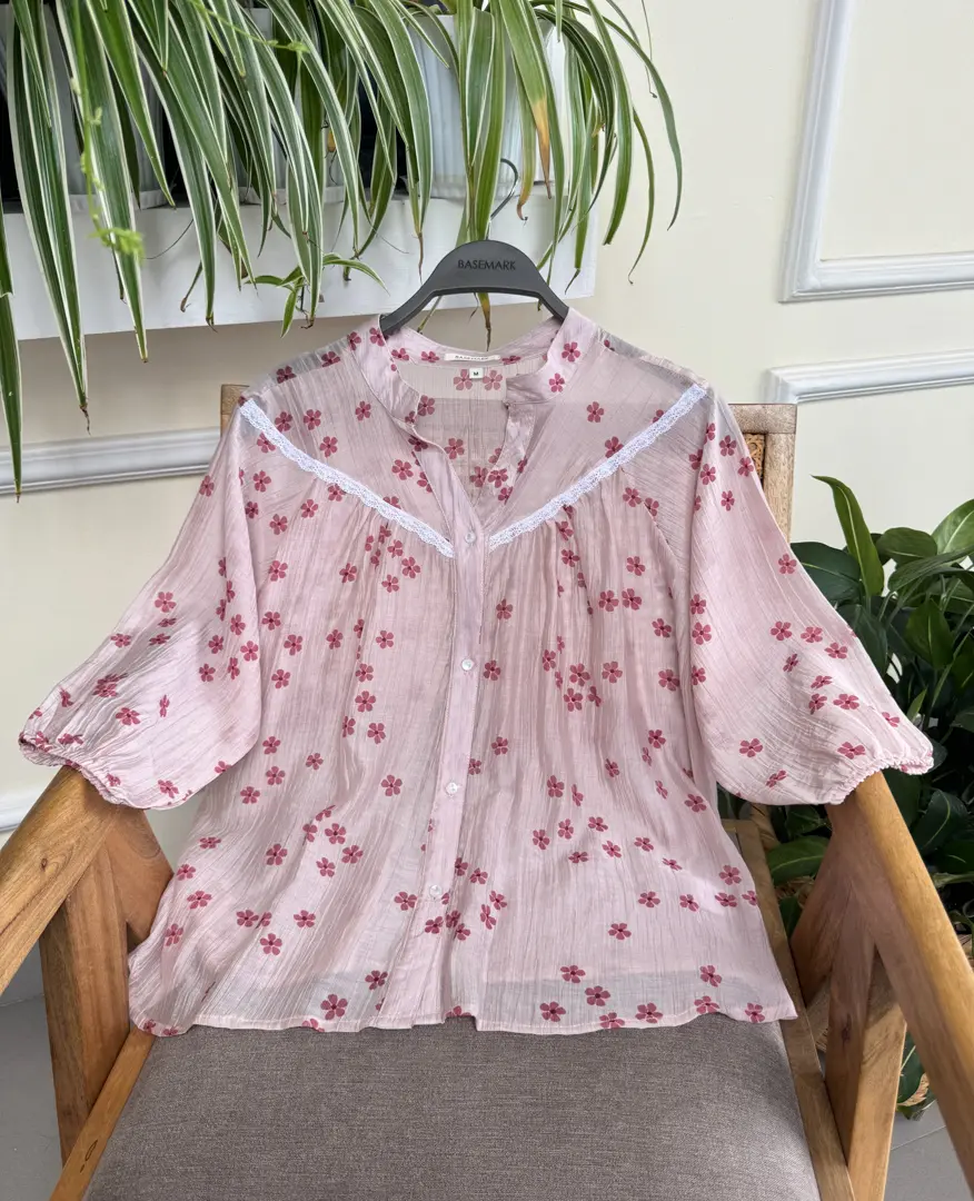 BMO SS25-46 PRINTED FLORAL TOP