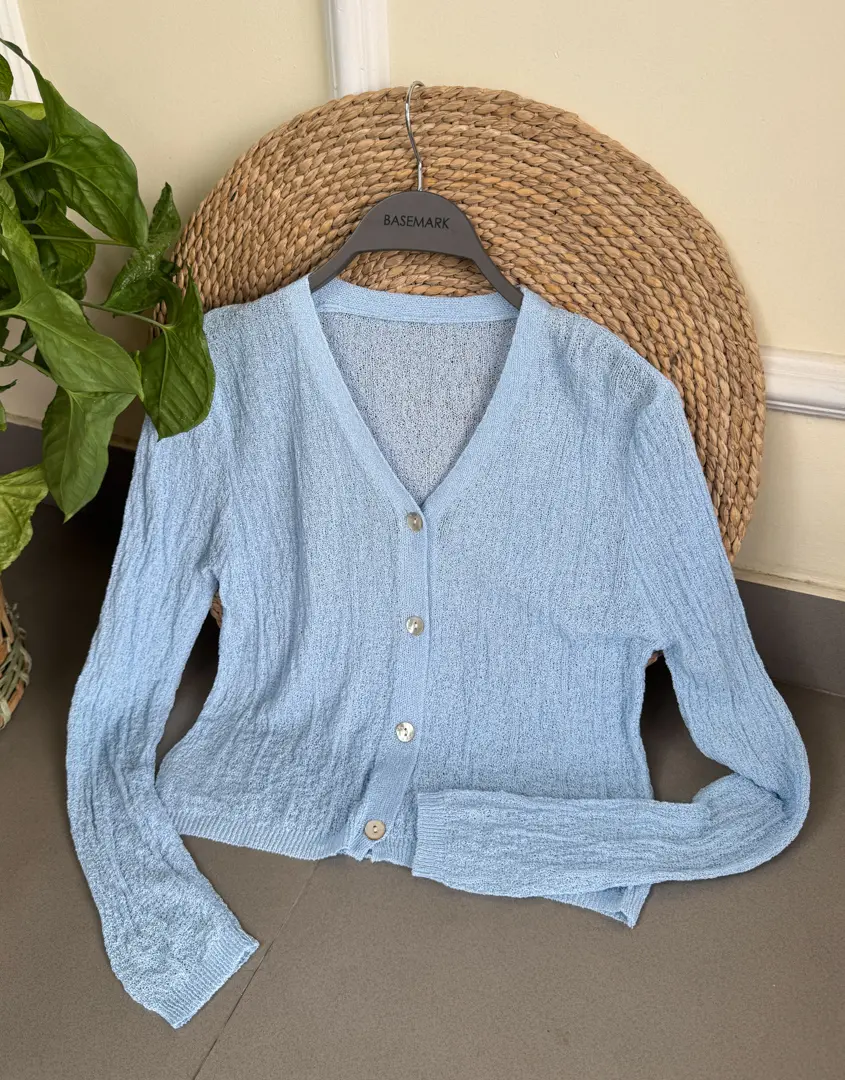 369 KNITTED BUTTON OUTER