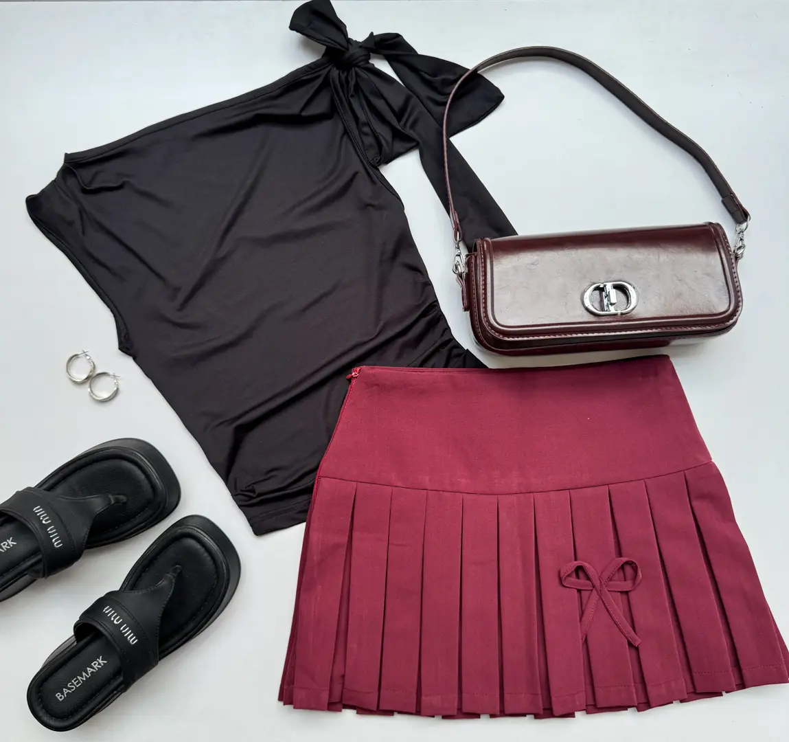 HB SS25-214 SIDE KNOT TOP