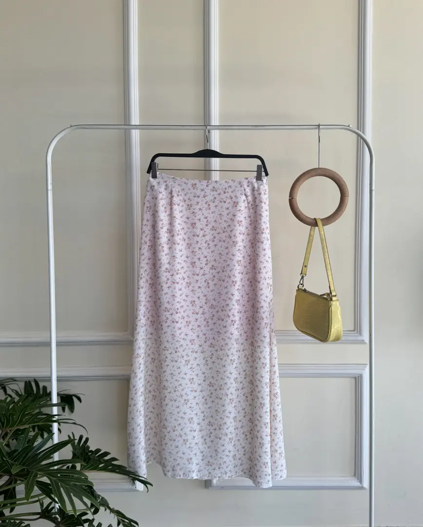 HB SS25-290 FLORAL MERMAID SKIRT