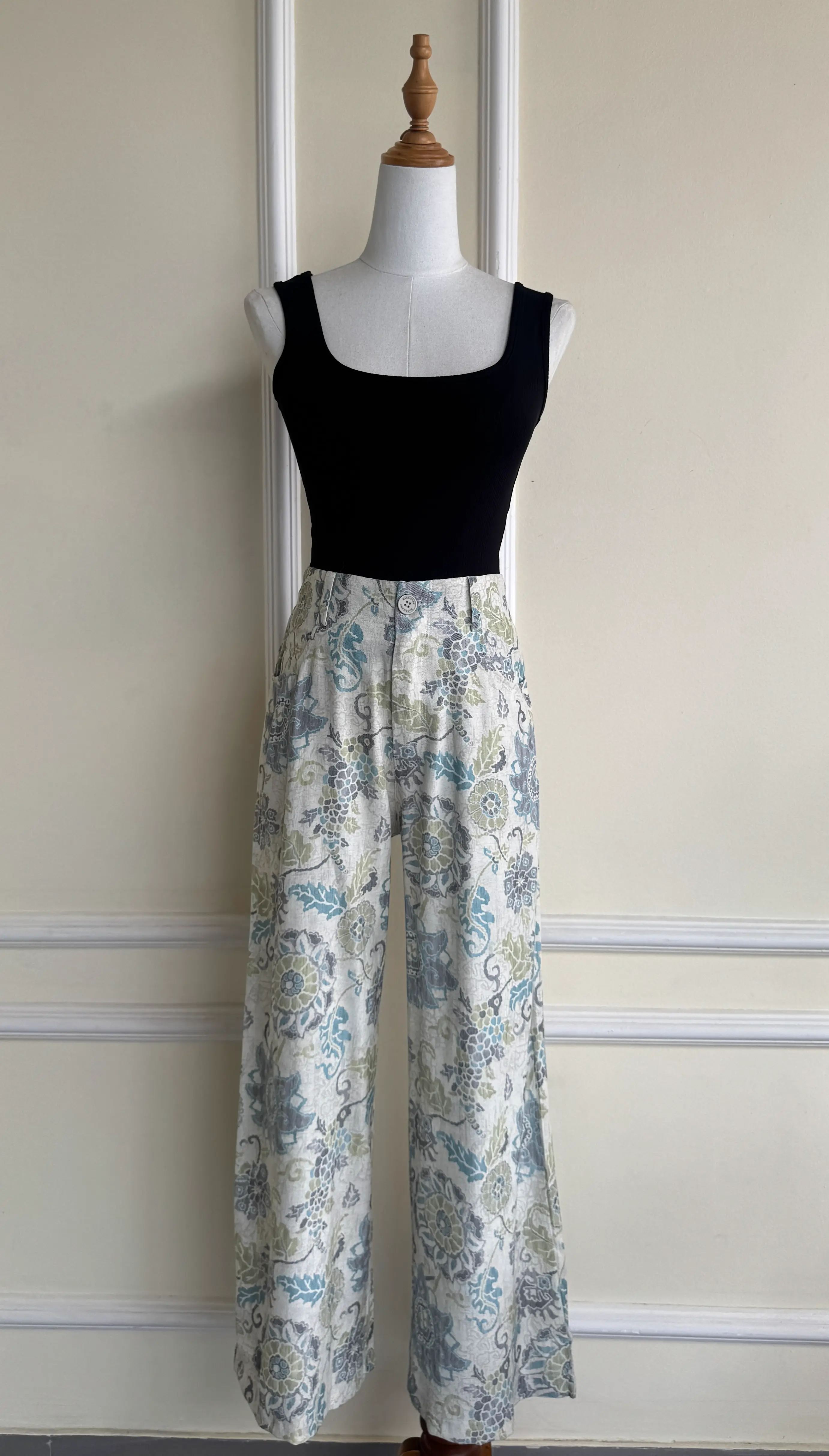 BMO SS25-75 BOHEMIAN WIDE LEG PANT