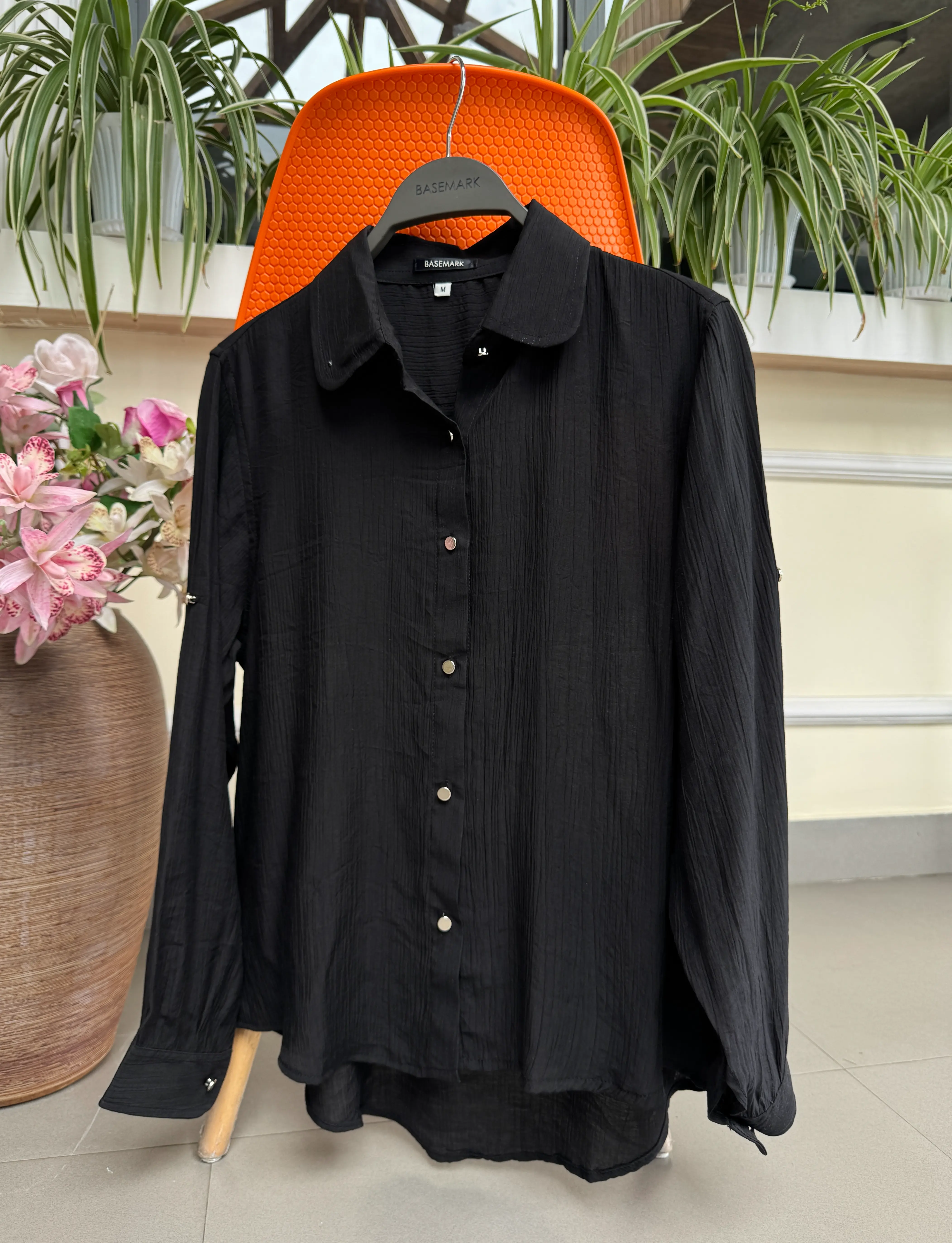 HB SS25-343 WRINKLE SHIRT