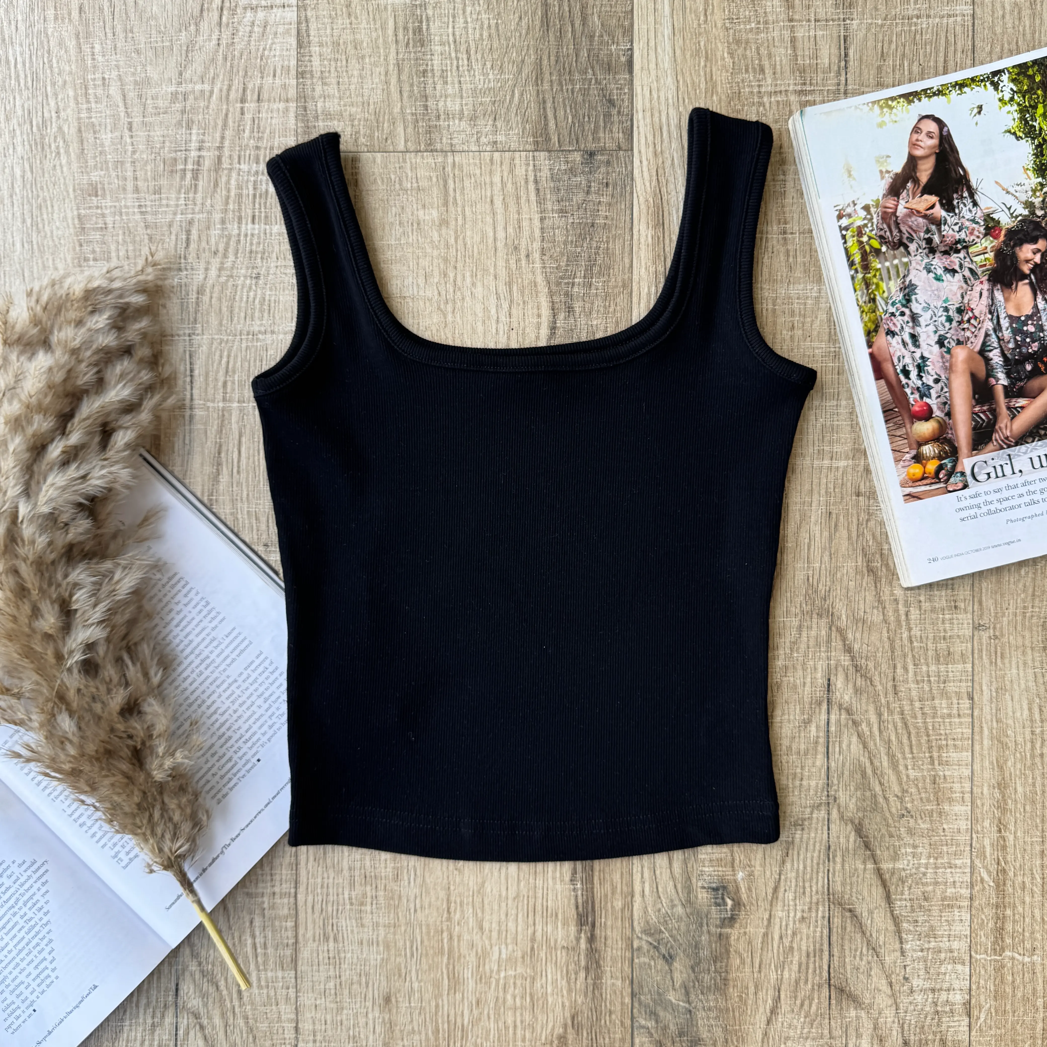 BMO SS25-70 SQUARE NECK TANT TOP