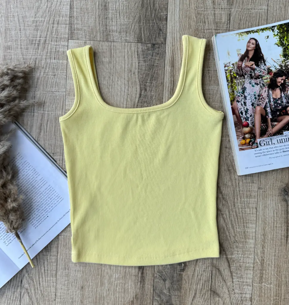 BMO SS25-70 SQUARE NECK TANT TOP