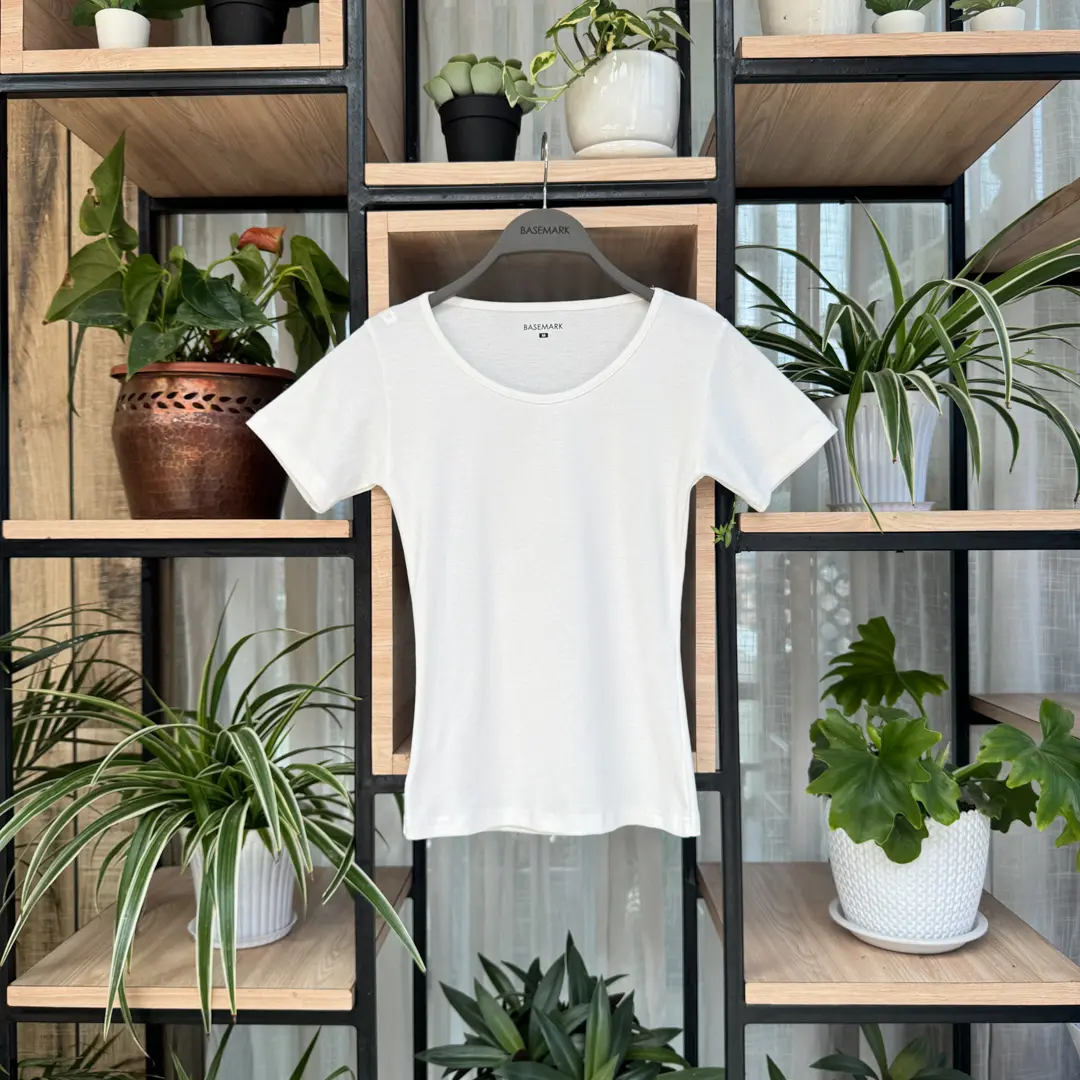 HB SS25-188 ROUND NECK TEE