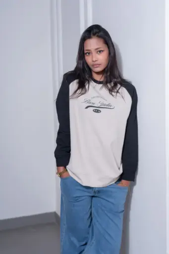 3.41150 BMO SS25-80 BASEBALL BS T-SHIRT (BEIGE, S)