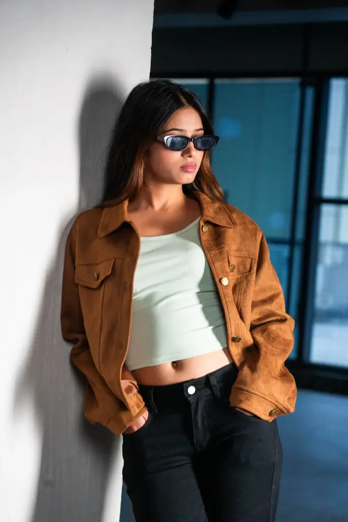 3.44202 2518 SUEDE JACKET (BROWN)