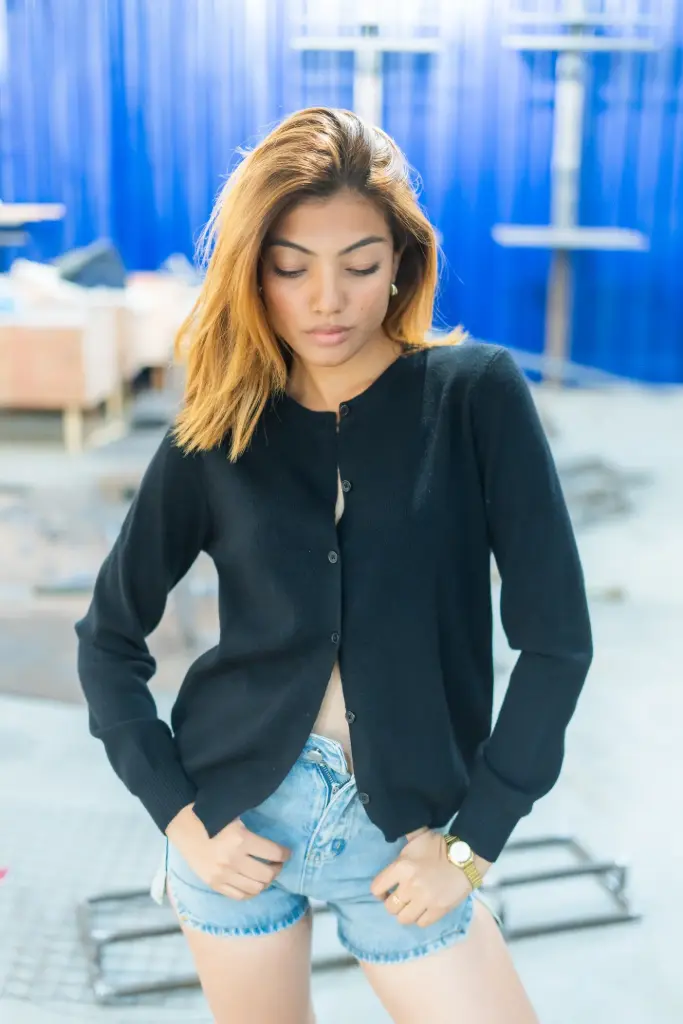 3.45100 781 SWEATER (BLACK)