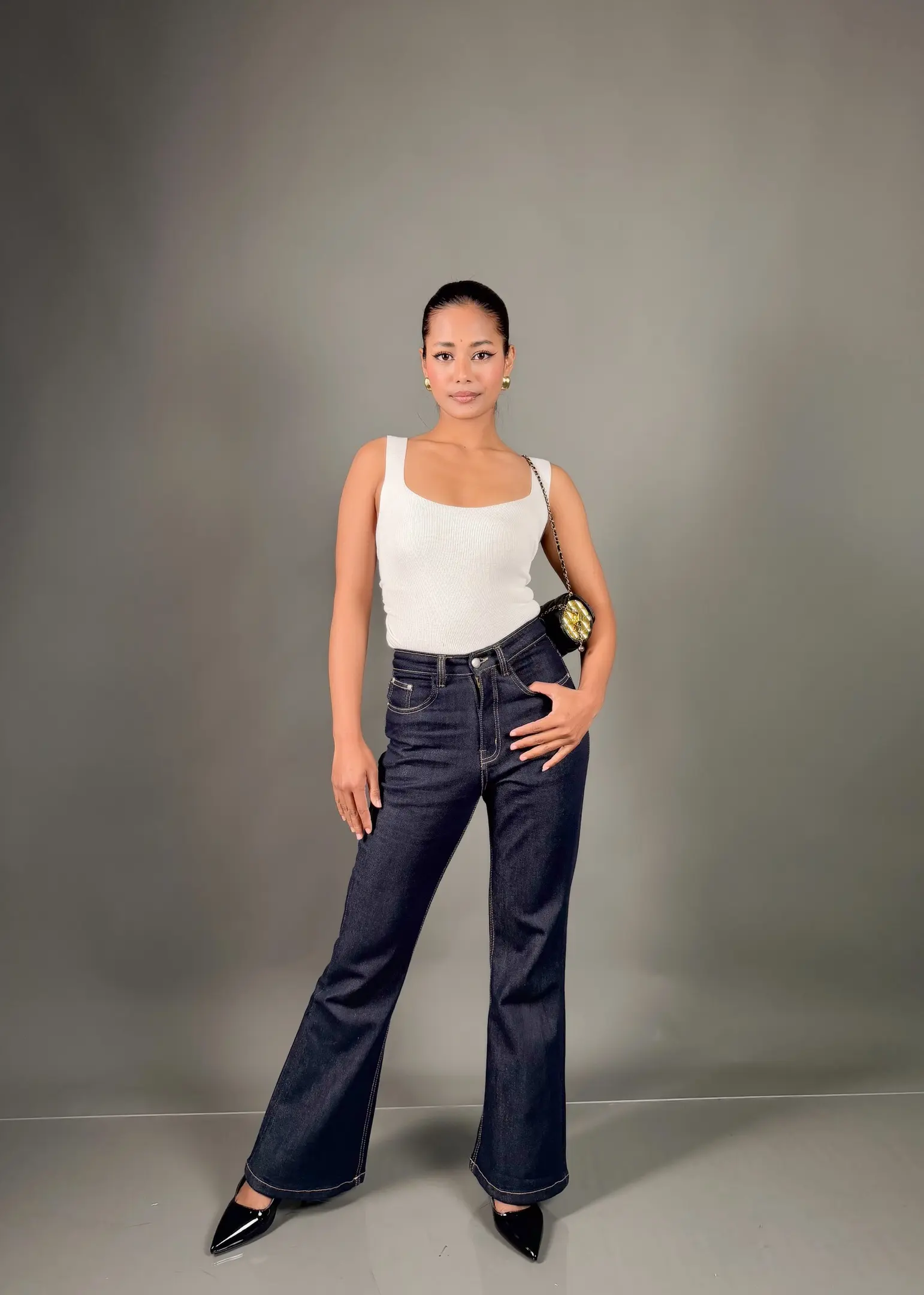 BMO SS26-05 CLASSIC FLARE JEANS