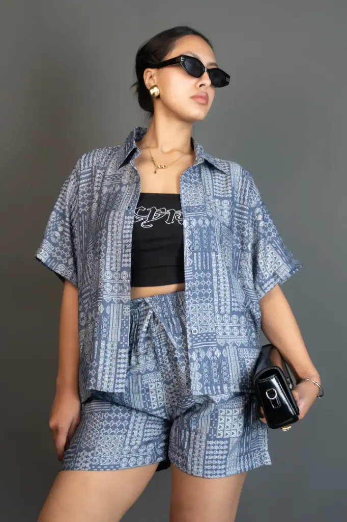 BMTO SS26-04 TRIBAL SHIRT