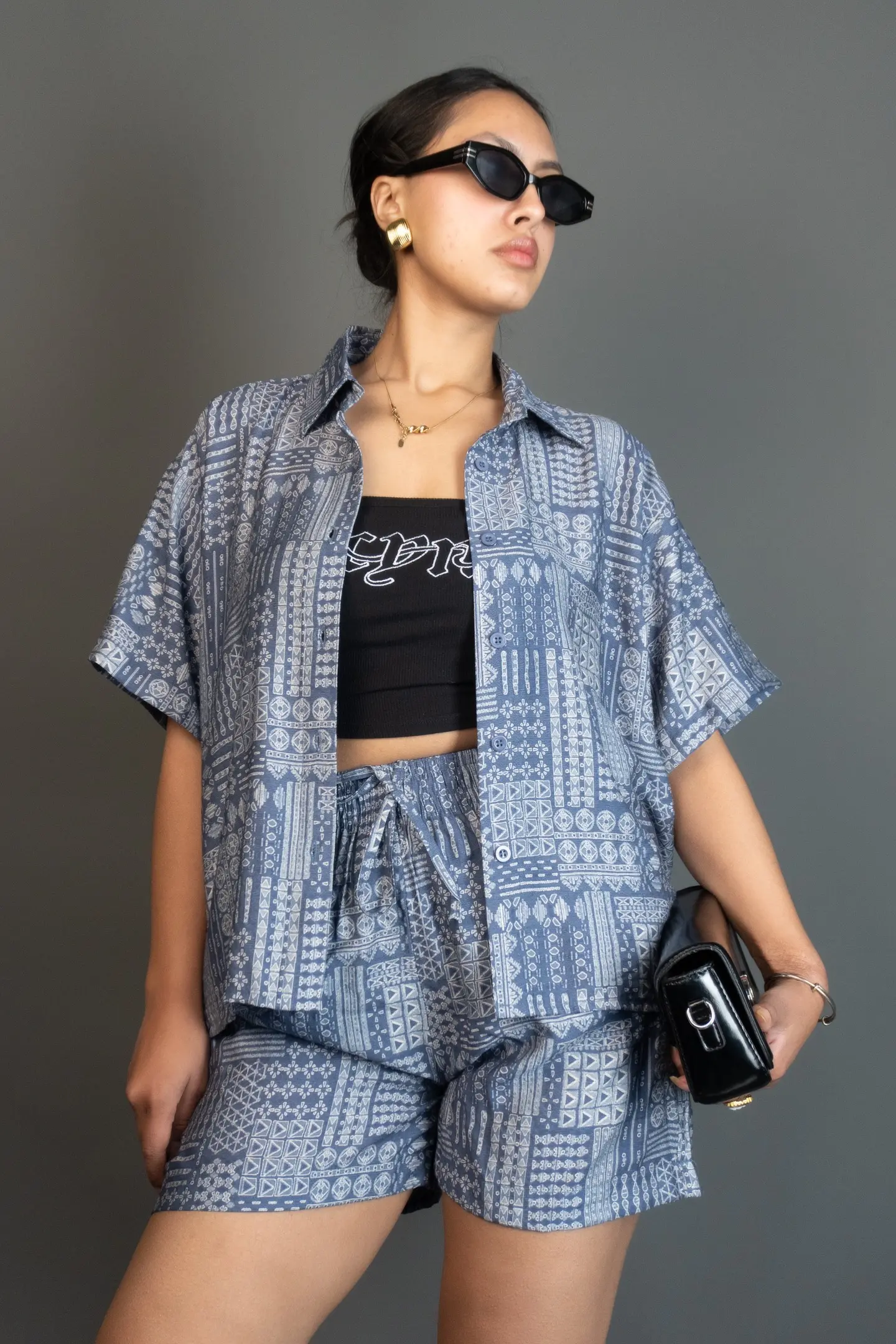 BMTO SS26-04 TRIBAL SHIRT