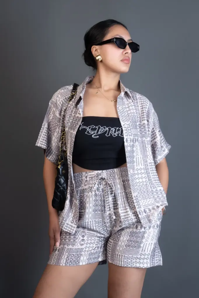 BMTO SS26-04 TRIBAL SHIRT