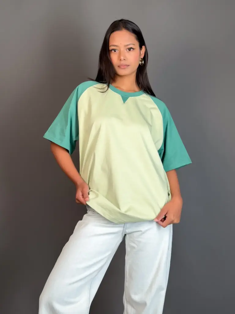 BMO SS26-07 RAGLAN COTTON TEE