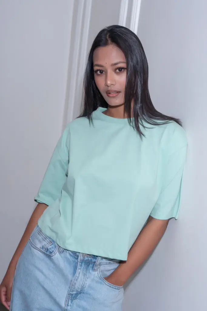 HB SS26-37 LOOSE CROP TEE