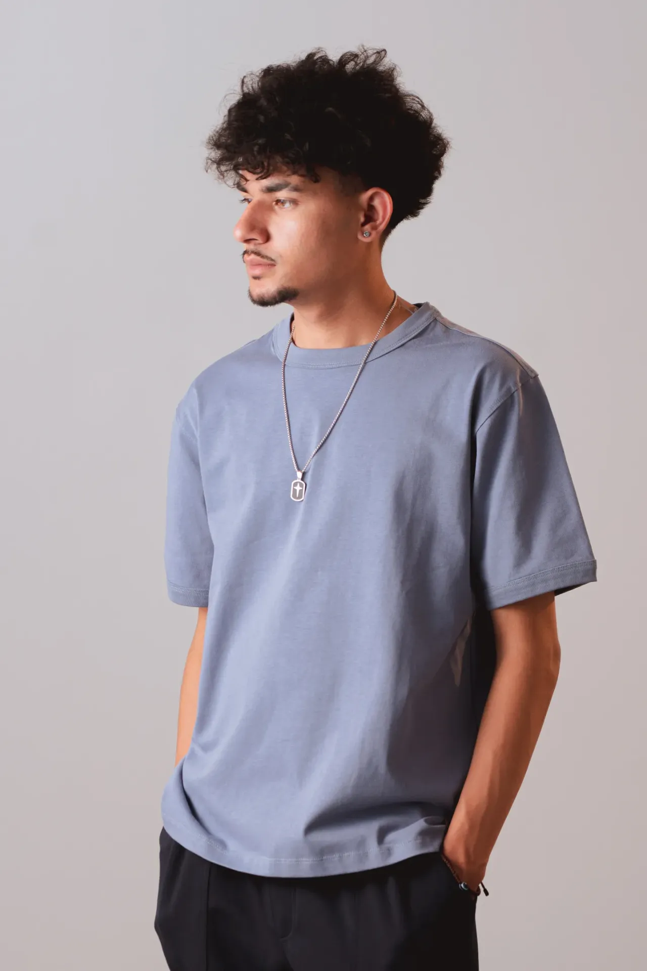 BMMO SS26-01 SOLID COTTON TEE