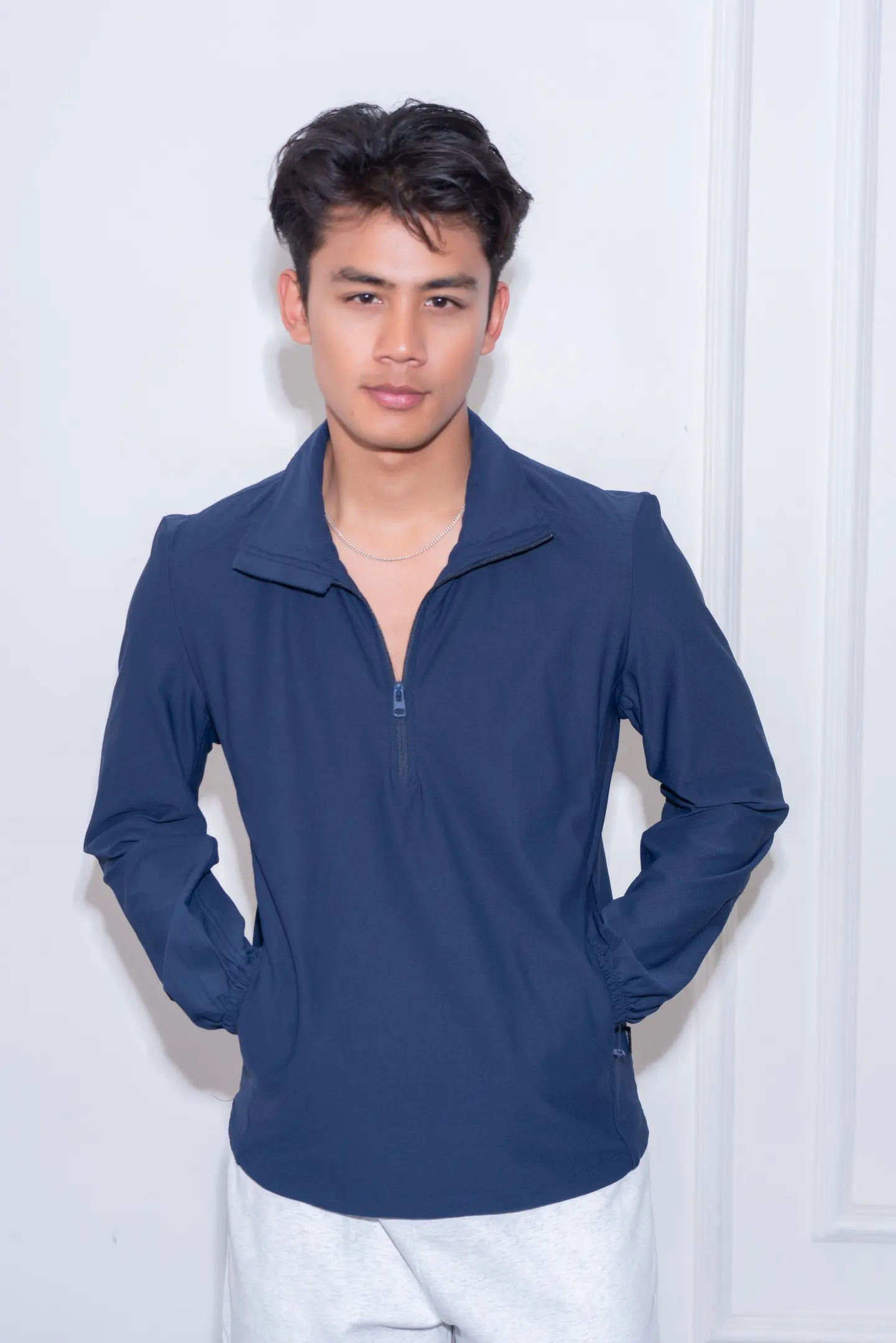 BMD SS26-06 QUARTER ZIP OUTER