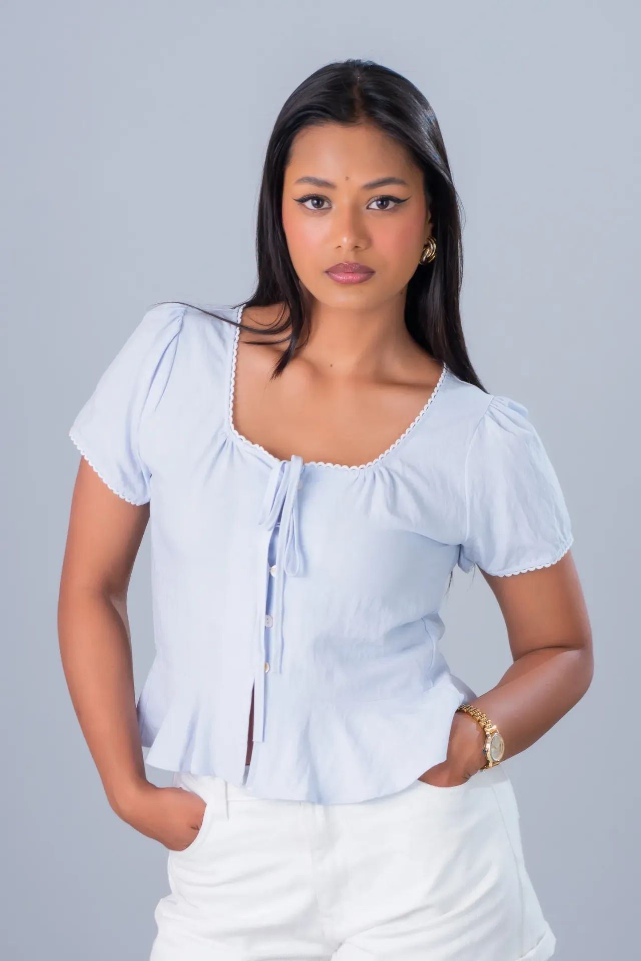3.70162 2699 HALF TOPS (BLUE)