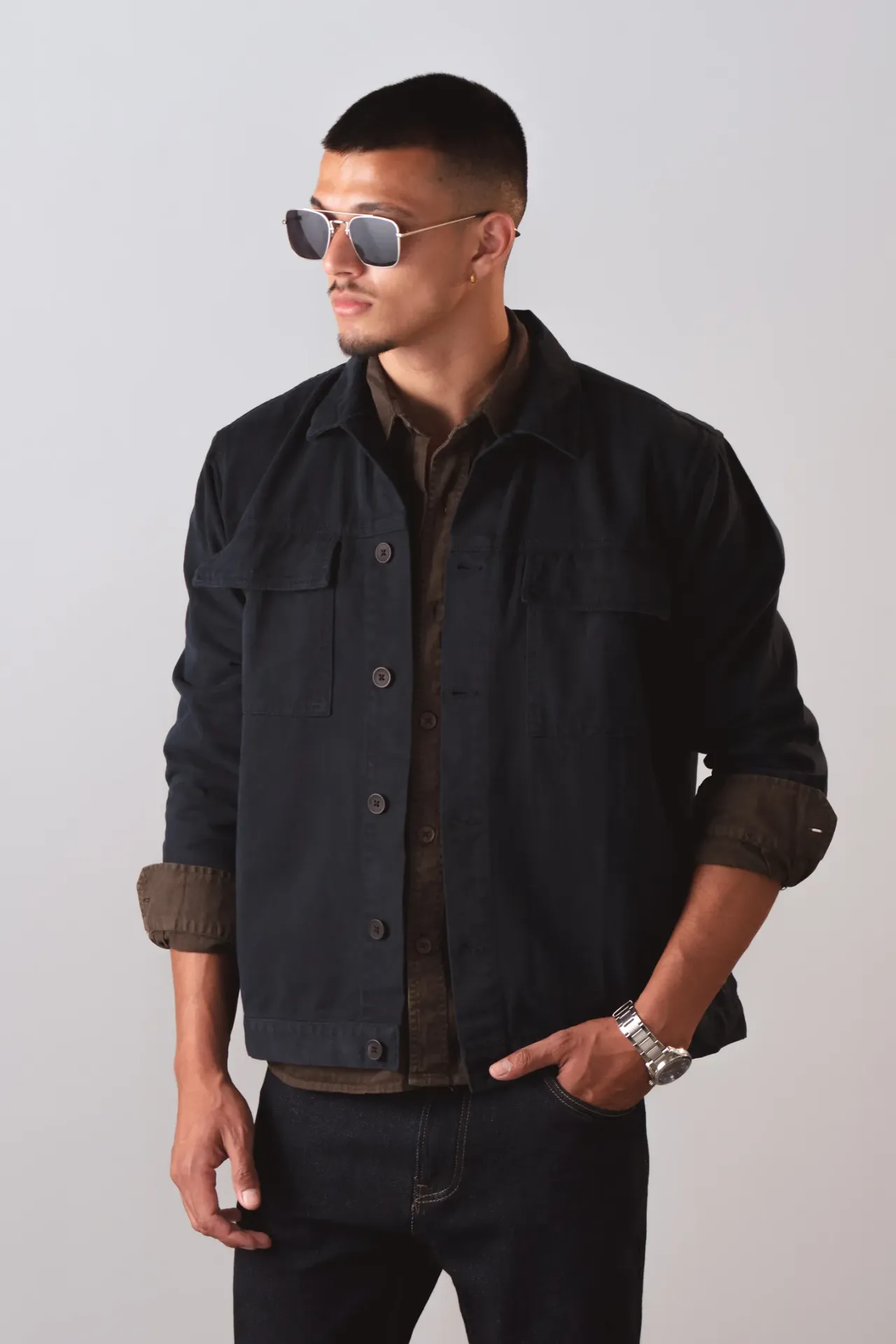 BMMO SS26-08 JESTHA TWILL SHACKET