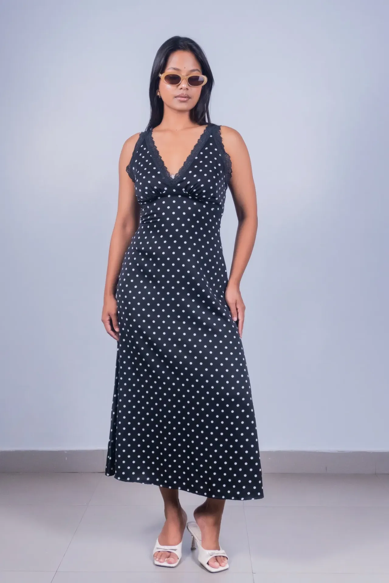 HB SS26-263 POLKA DREAMY DRESS
