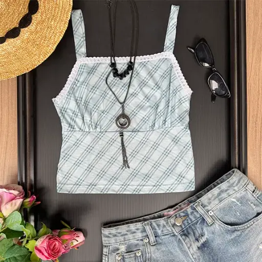 HB SS25-170 BURBERRY CAMI