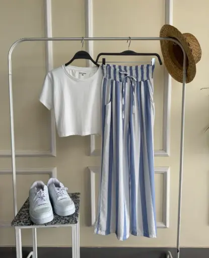 HB SS25-247 SMOKED STRIPE PLAJJO