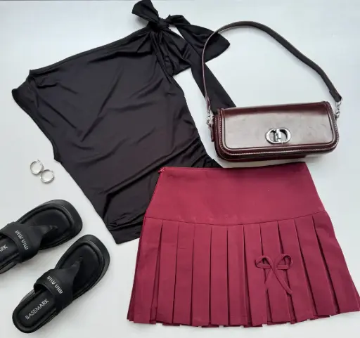 HB SS25-214 SIDE KNOT TOP