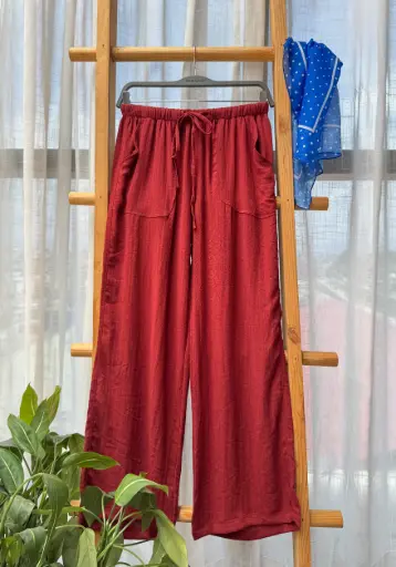 HB SS25-338 LINEN PALAJJO