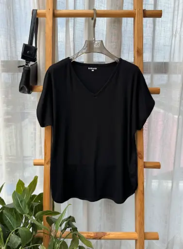 HB SS25-354 V NECK LOOSE TEE