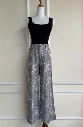 BMO SS25-75 BOHEMIAN WIDE LEG PANT