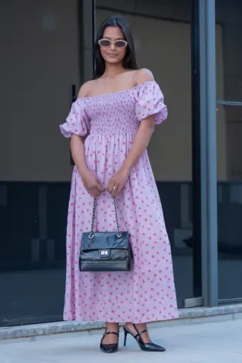 HB SS25-397 PRINCESS MAXI DRESS