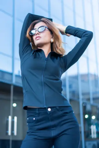 HB AW25-10 MICROFLEECE LULU JACKET 