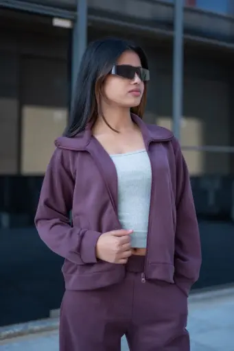 HB AW25-51 FUNNEL ZIP-UP JACKET