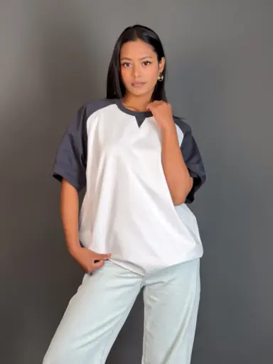 BMO SS26-07 RAGLAN COTTON TEE