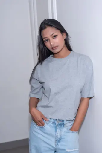 HB SS26-37 LOOSE CROP TEE