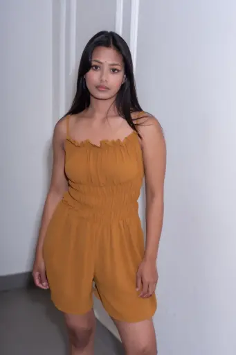 BMKS SS26-04 SOLID ROMPER