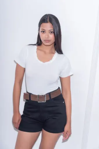 BMKS SS26-05 FRILL TOP