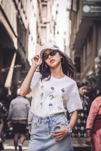 69775 LADIES CROP TEES