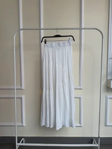 HB SS25-48 Asymetrical Maxi Skirt