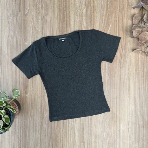 HB SS25-88 Oval Neck Tee